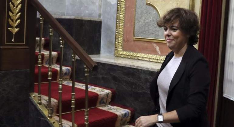SorayaSaenzSantamaria-Congreso-26sept2017-EFE.jpg
