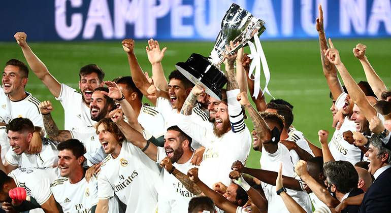 34 Ligas Real Madrid