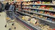 El IPC suma en noviembre su octava tasa negativa tras mantenerse en el -0,8% por los alimentos y la luz