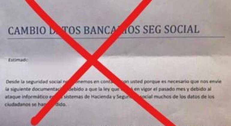 La alerta de la Seguridad Social: esta carta es un fraude para robarte los datos bancarios