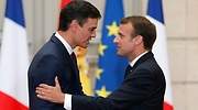 Sánchez inaugura la pelea con Rivera por acercarse a Macron