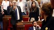 Bronca sesión en el Parlament con Torra pidiendo a gritos la libertad de los miembros de los CDR detenidos y Carrizosa expulsado