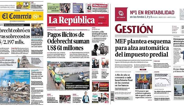Revista de prensa del Per