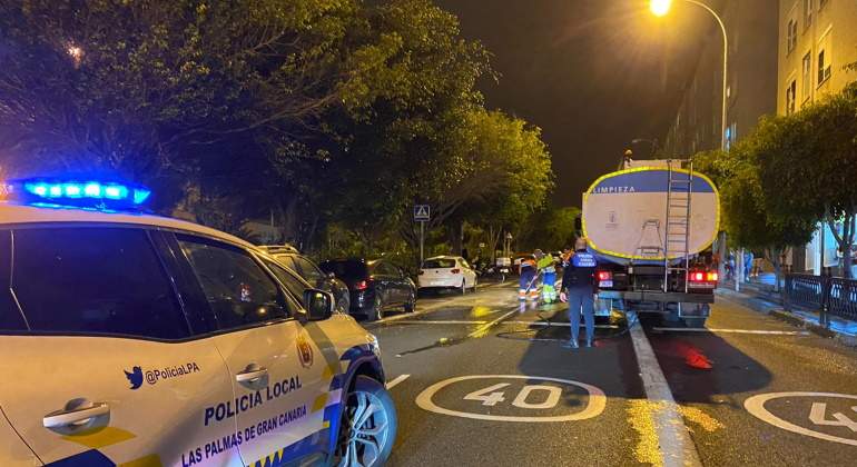 Limpieza de calles en Gran Canaria