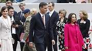 Sánchez se estrena como presidente en un desfile del 12-O recibiendo pitidos y abucheos del público