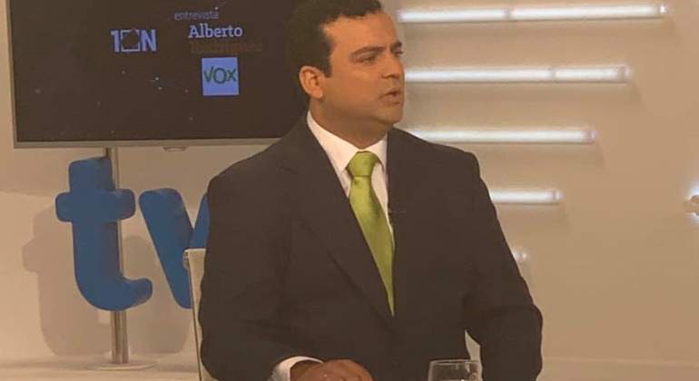 El diputado de Vox por Las Palmas Alberto Rodrguez