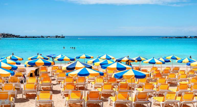 La playa de Armadores en Gran Canaria