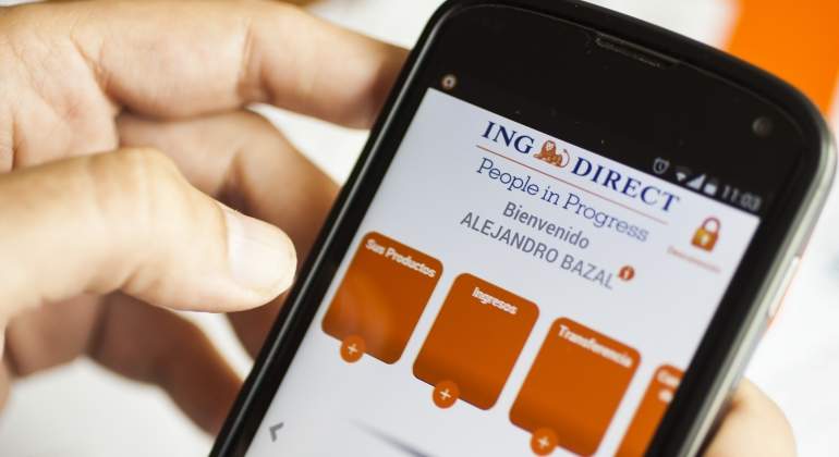 Aplicacin mvil de ING