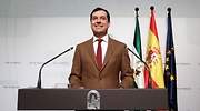 Juanma Moreno presenta el nuevo Gobierno de Andalucía con seis consejeros del PP y cinco de Ciudadanos