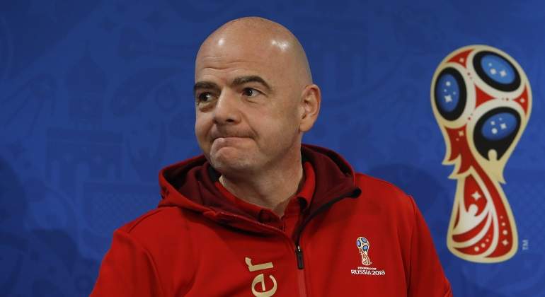 El presidente de la FIFA Gianni Infantino
