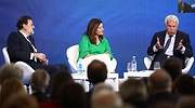 González y Rajoy discrepan ante la gran coalición pero apoyan pactos entre PSOE y PP