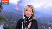Susanna Griso viaja a La Palma para presentar Espejo Público: Nos separa kilómetro y medio del monstruo