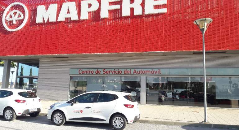 Un vehculo de sustitucin elctrico de Mapfre