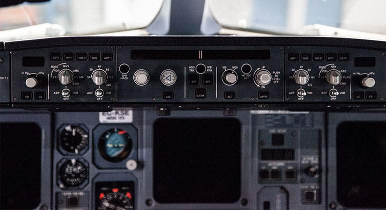 HUD-de-un-Airbus. Wikimedia Commons