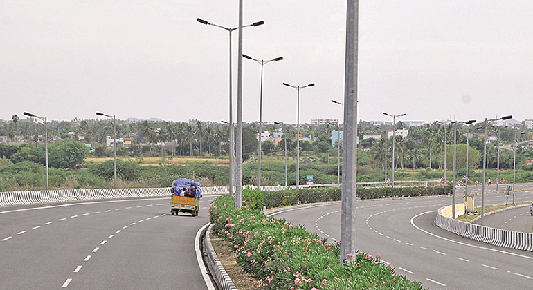 Carretera de peaje gestionada por Abertis en India