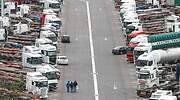 La huelga de transportes amenaza con paralizar las fábricas y provocar un colapso en el país