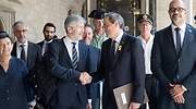Torra y Marlaska hablarán en la Junta de Seguridad sobre los lazos amarillos
