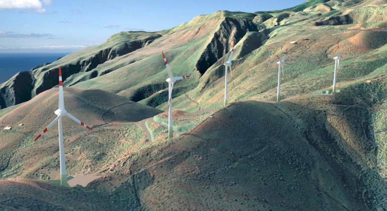 Parque elico de Gorona del Viento