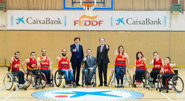 CaixaBank apuesta por el baloncesto en silla de ruedas