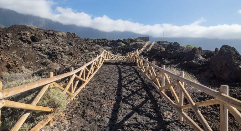 Camino el la isla de El Hierro Canarias