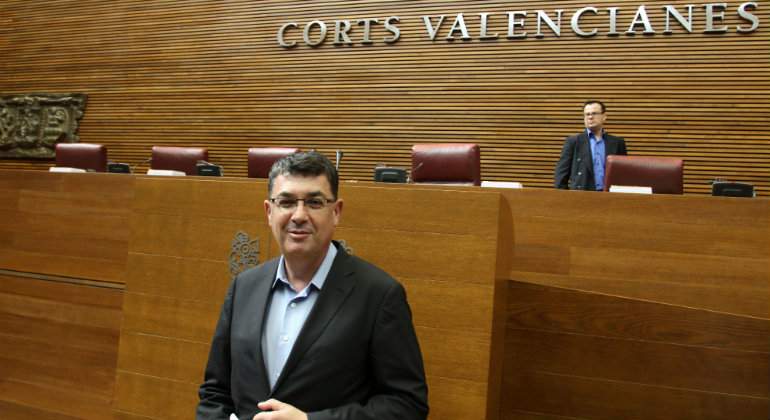 Enric Morera presidente Corts Valencianes GUILLERMO LUCAS