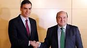 El PNV alcanza un acuerdo con el PSOE para apoyar la investidura de Pedro Sánchez