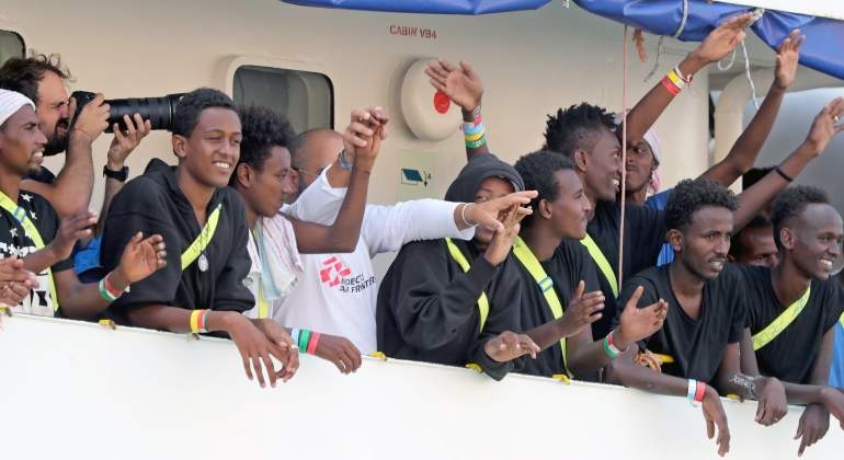Rescatan a 524 migrantes en Andalucía el día que atraca en Malta el Aquarius
