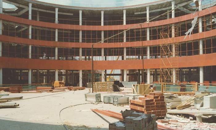 Obras de los edificios de Ifema en Campo de las Naciones