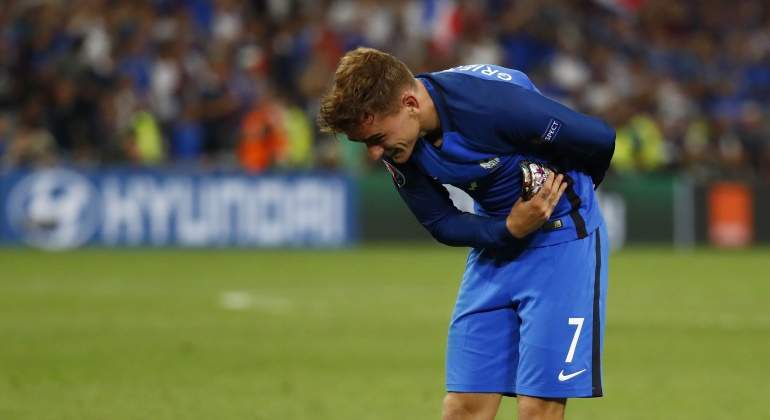Antoine Griezmann, nombrado mejor jugador de la Eurocopa
