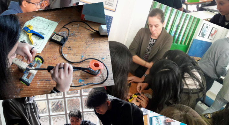 Collage del proyecto Tech4change