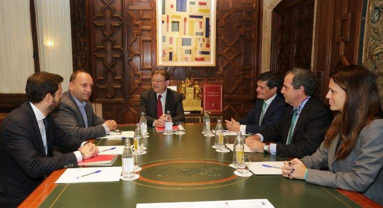 Reunin de la Sareb con la Generalitat Valenciana EE