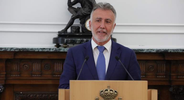 El presidente canario ngel Vctor Torres
