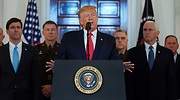 Trump impone nuevas sanciones a Irán y pide no tener que usar sus armas contra ellos