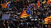 Miles de personas reivindican en Madrid el procés independentista y critican el juicio en el Supremo