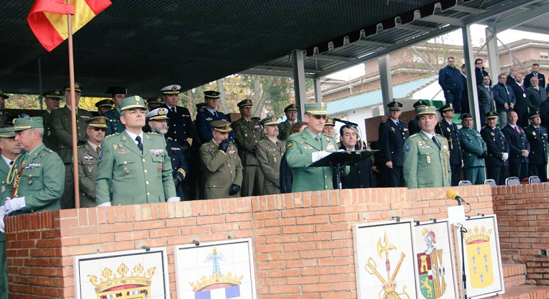 El coronel Ramn Armada Vzquez tomado el mando del Tercio Alejandro Farnesio 4 de La Legin el 17 de diciembre de 2016