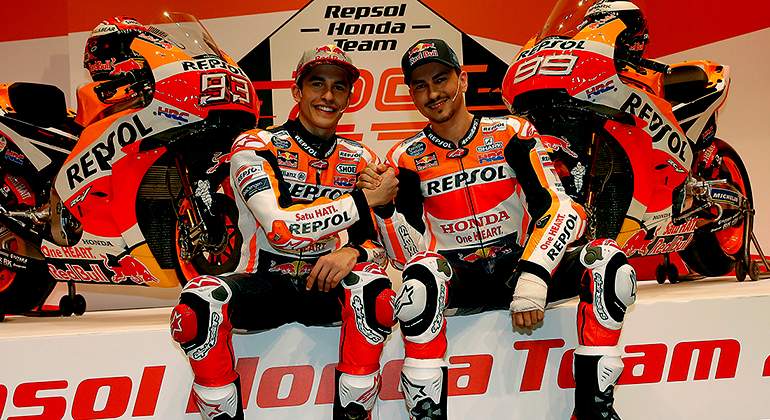 Marc Mrquez y Jorge Lorenzo