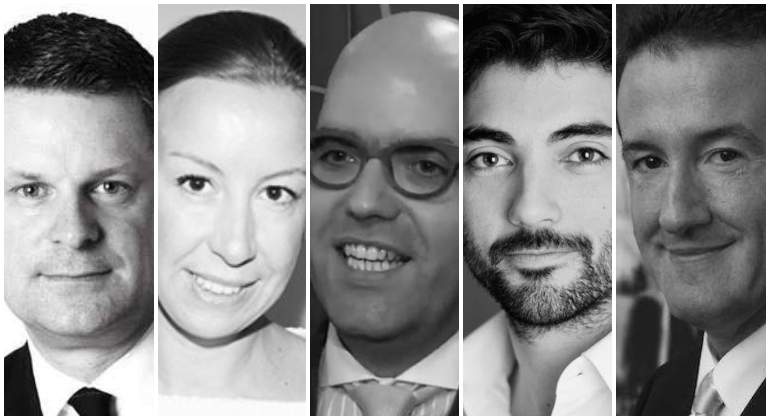 Manuel Ehrensperger Laure Pelloux Daniel Talens Pierre Favresse y Domingo Barrachina EE