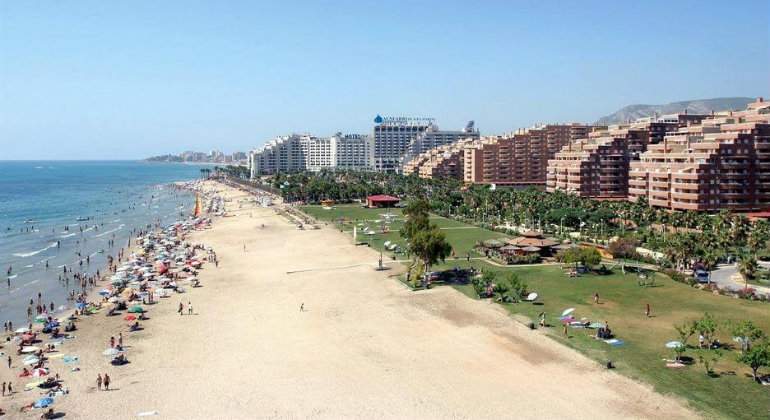 Vista de la costa de Marina dOr EE