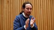 Iglesias revienta la Comisión de la Reconstrucción acusando a Vox de golpistas, al lado de un Patxi López acomplejado