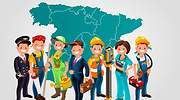 La lista de profesiones que tienen pleno empleo por Comunidades Autónomas