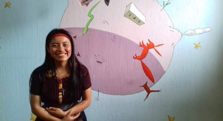 Kim estudiante de Guatemala