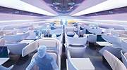 Cabinas retráctiles, un spa o cubiertos comestibles: así se premia el futuro de la aviación
