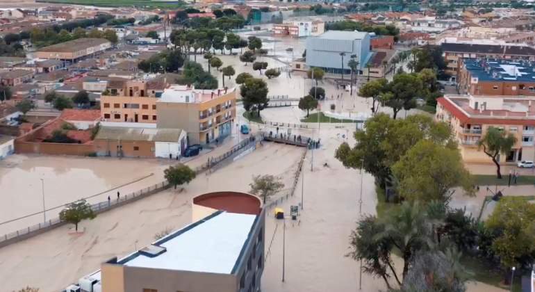 Inundaciones en Murcia