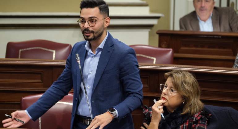 David Godoy diputado del PSOE en el Parlamento de Canarias