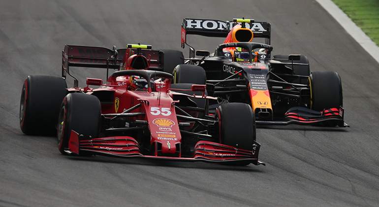Sainz Verstappen