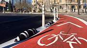 Polémica en Bilbao por el nuevo carril bici-rotonda. ¿Sabrías cómo circular por él?
