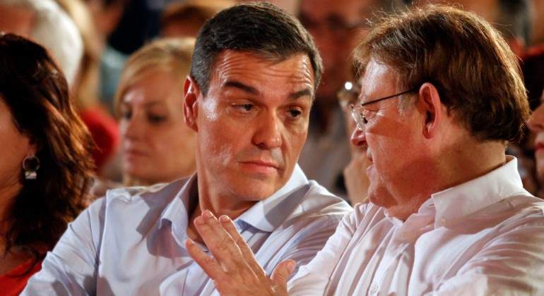 Pedro Snchez y Ximo Puig GUILLERMO LUCAS