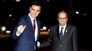 Sánchez y Torra comparten que hay un conflicto en Cataluña y acuerdan una reunión con miembros de sus dos ejecutivos en enero