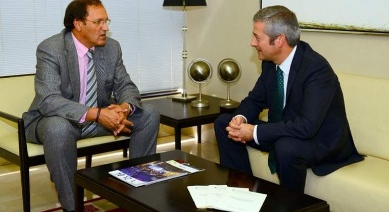 El cnsul de Marruecos en Canarias y el presidente de la CEOE de Las Palmas Agustn Manrique