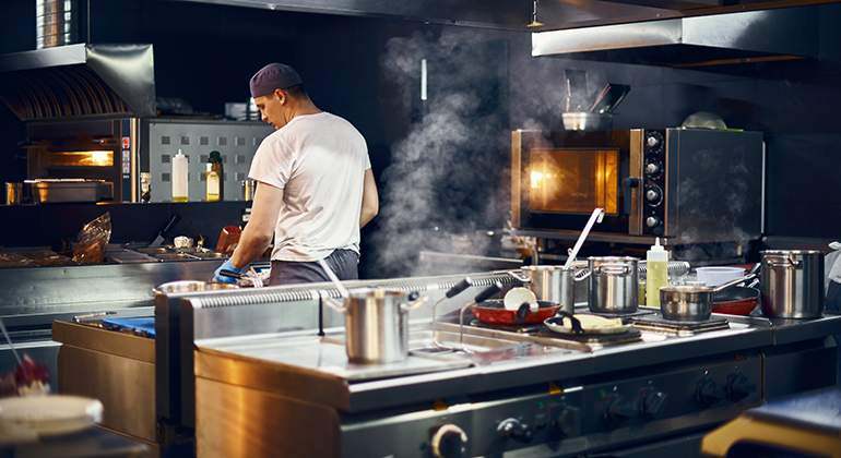 Una cocina fantasma. EE